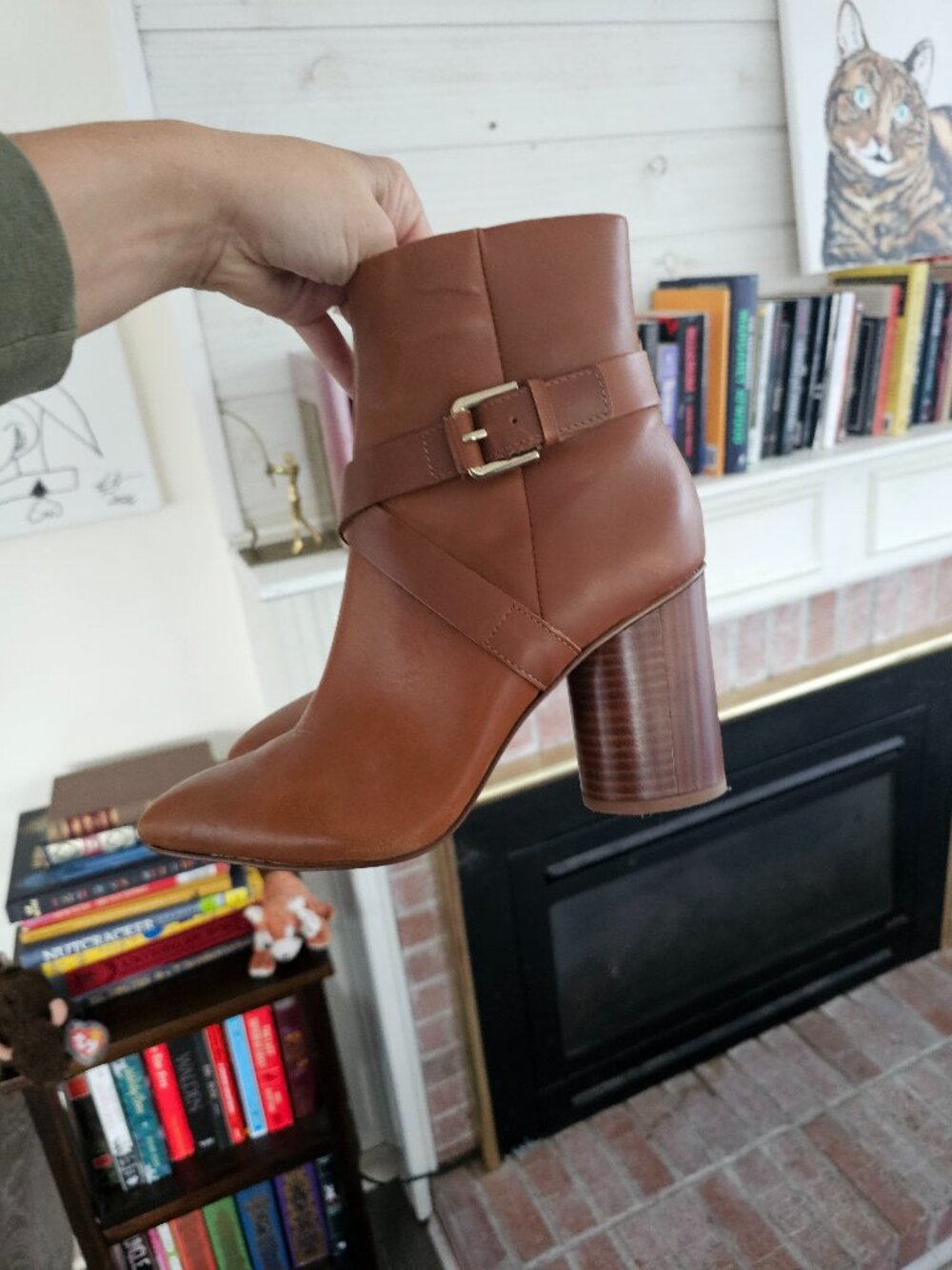 Leather Nine West Boots 7